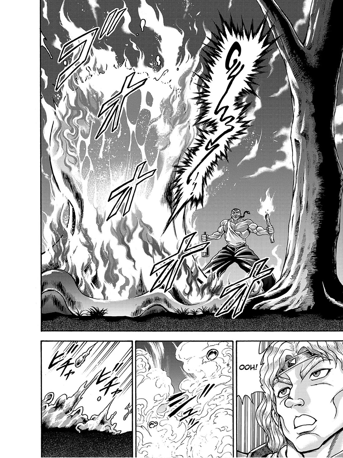 Baki Side Story - Retsu Kaioh Doesn't Mind Even if it's in another World chapter 40 page 13