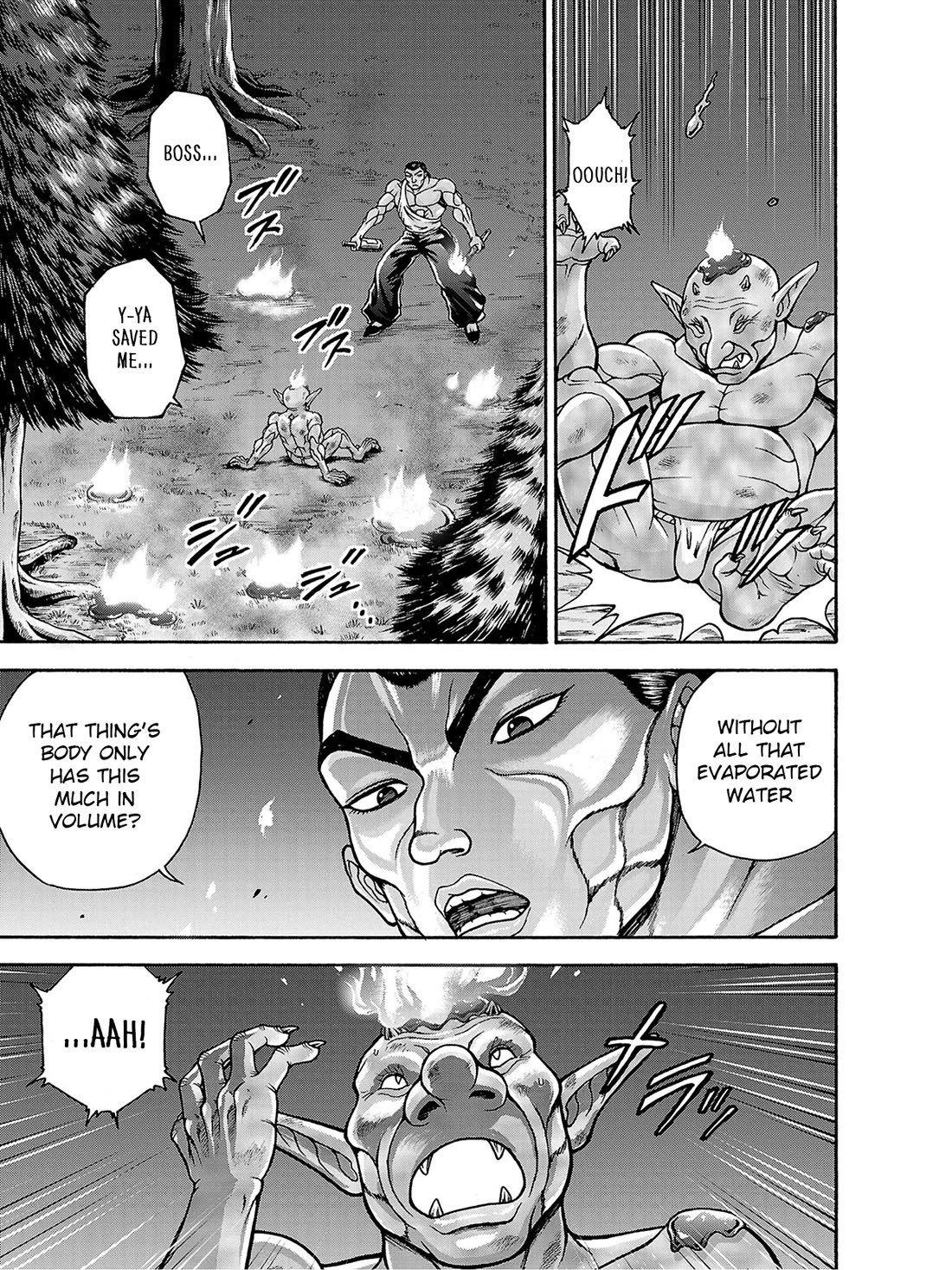 Baki Side Story - Retsu Kaioh Doesn't Mind Even if it's in another World chapter 40 page 14