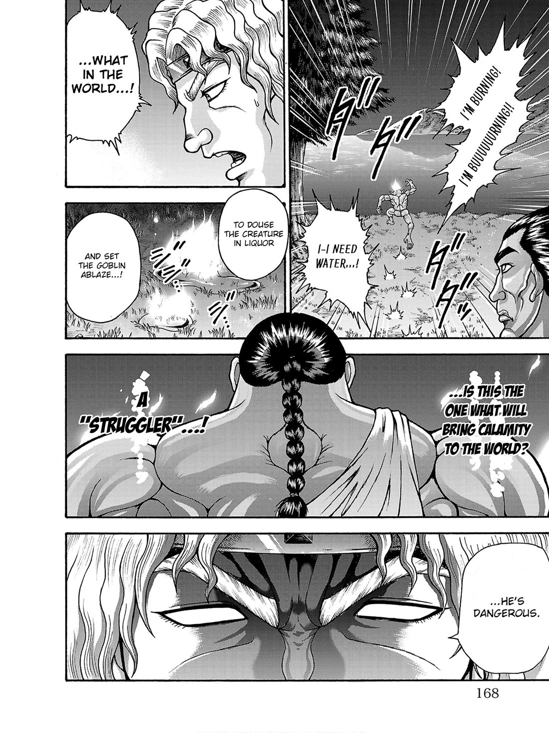 Baki Side Story - Retsu Kaioh Doesn't Mind Even if it's in another World chapter 40 page 15