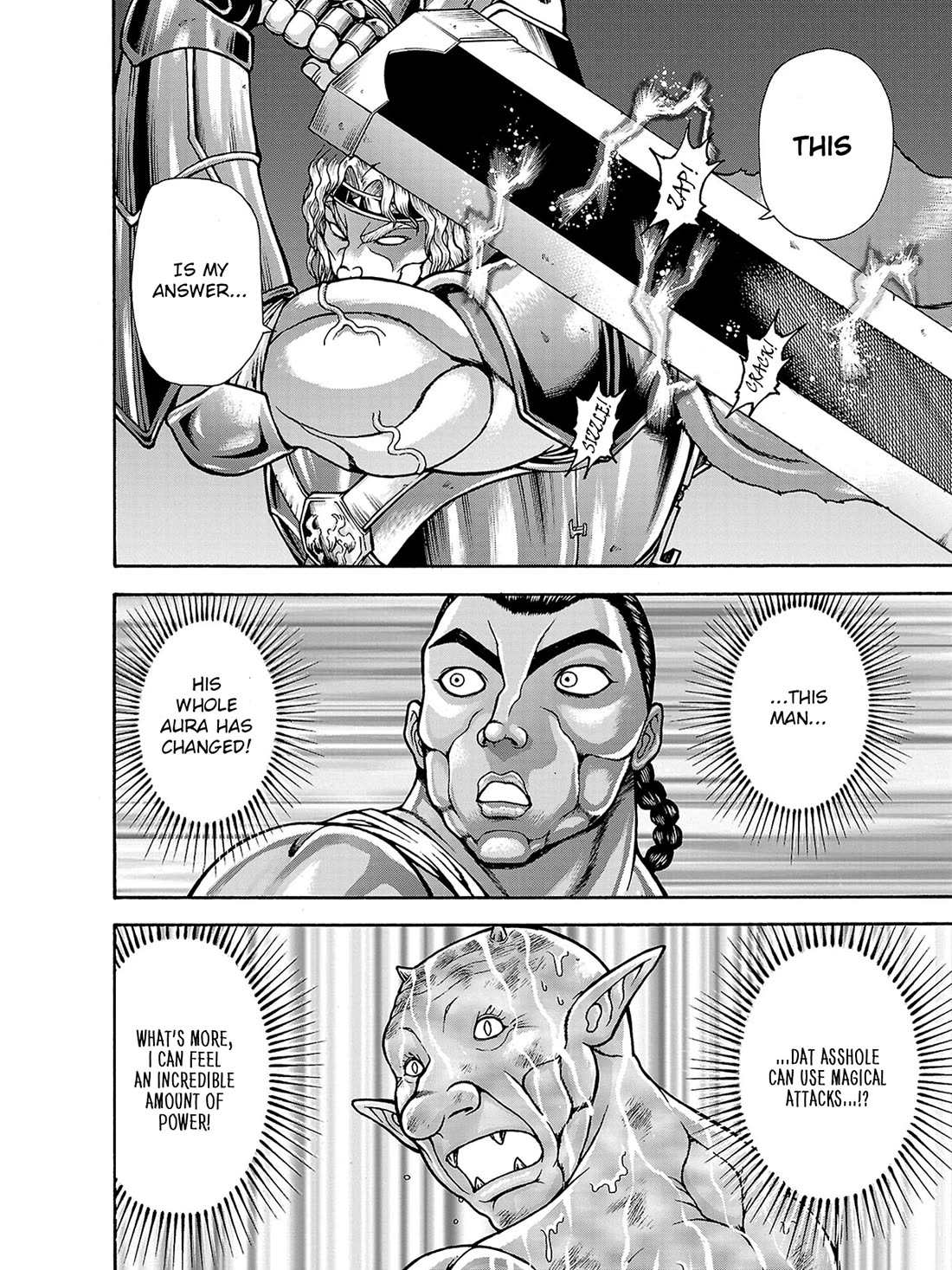 Baki Side Story - Retsu Kaioh Doesn't Mind Even if it's in another World chapter 40 page 17