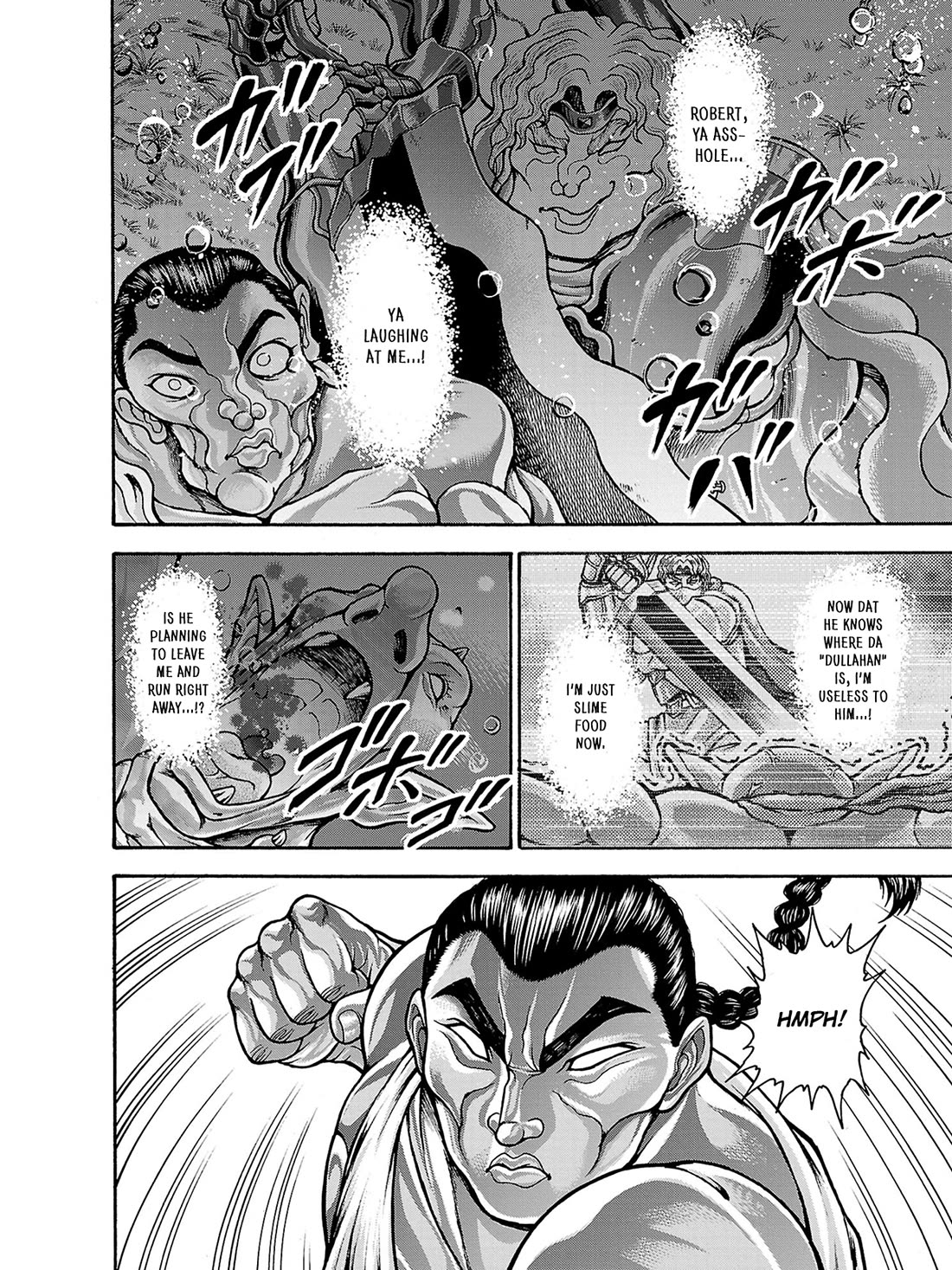 Baki Side Story - Retsu Kaioh Doesn't Mind Even if it's in another World chapter 40 page 2