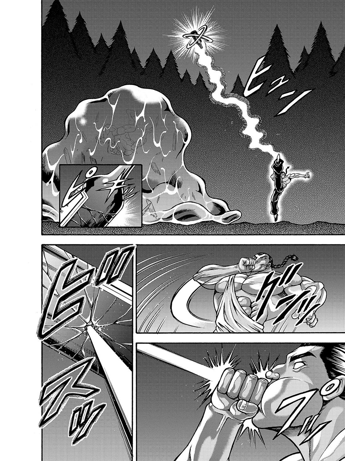 Baki Side Story - Retsu Kaioh Doesn't Mind Even if it's in another World chapter 40 page 8