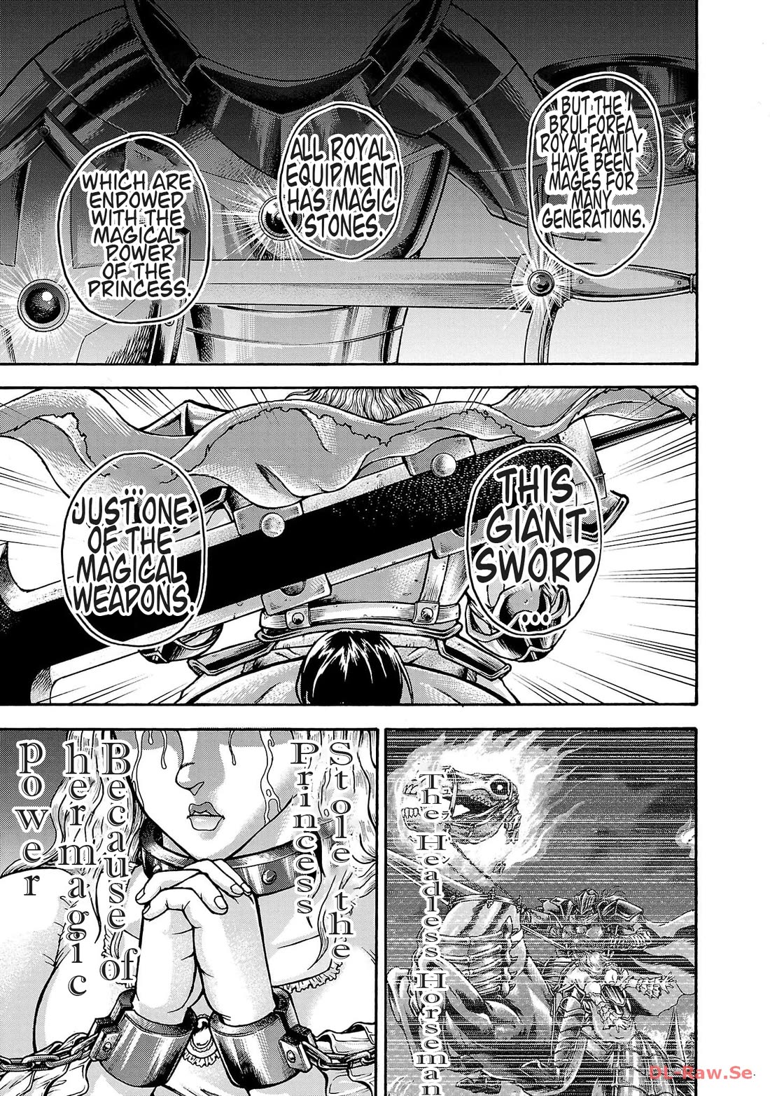 Baki Side Story - Retsu Kaioh Doesn't Mind Even if it's in another World chapter 41 page 11