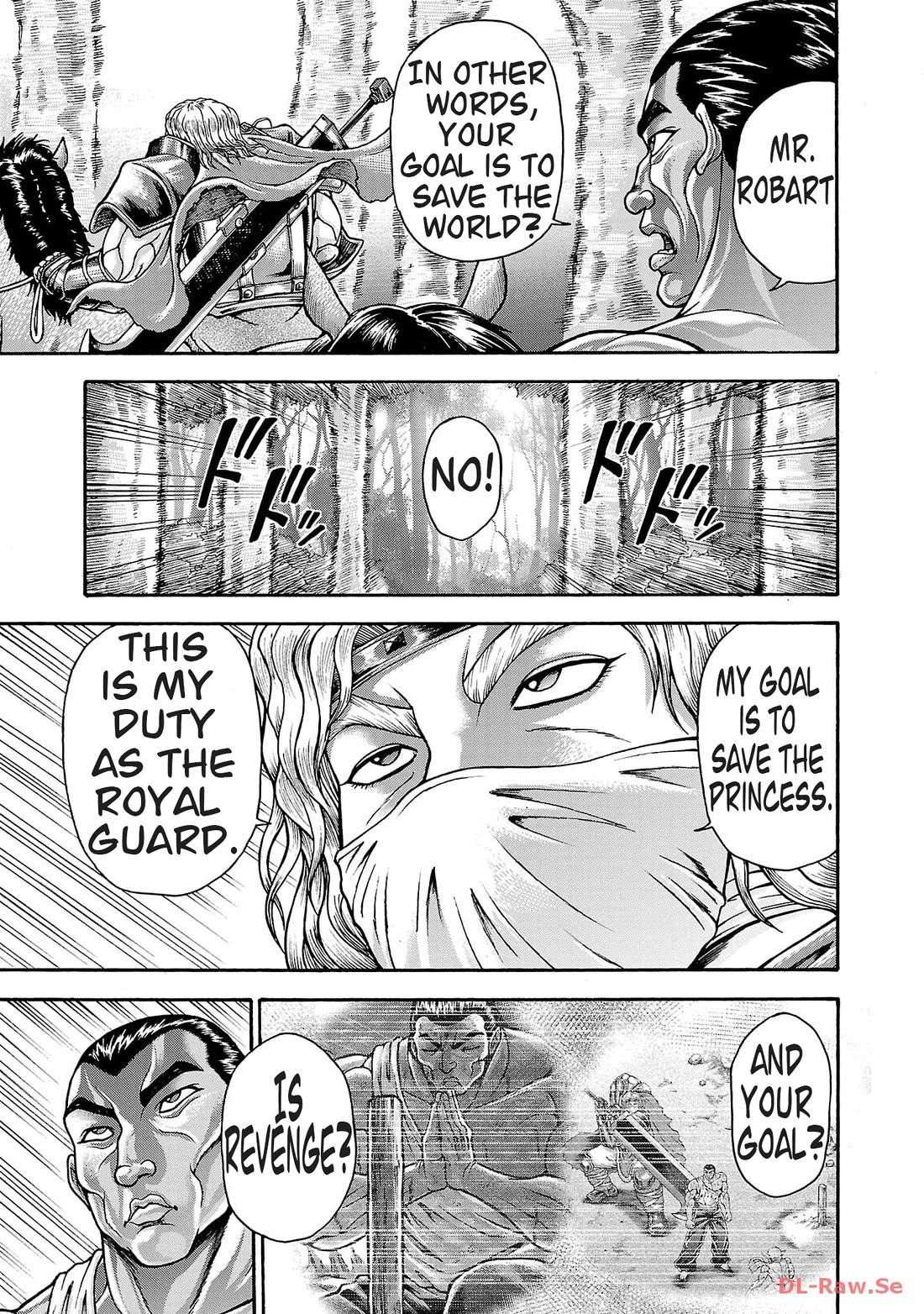 Baki Side Story - Retsu Kaioh Doesn't Mind Even if it's in another World chapter 41 page 13