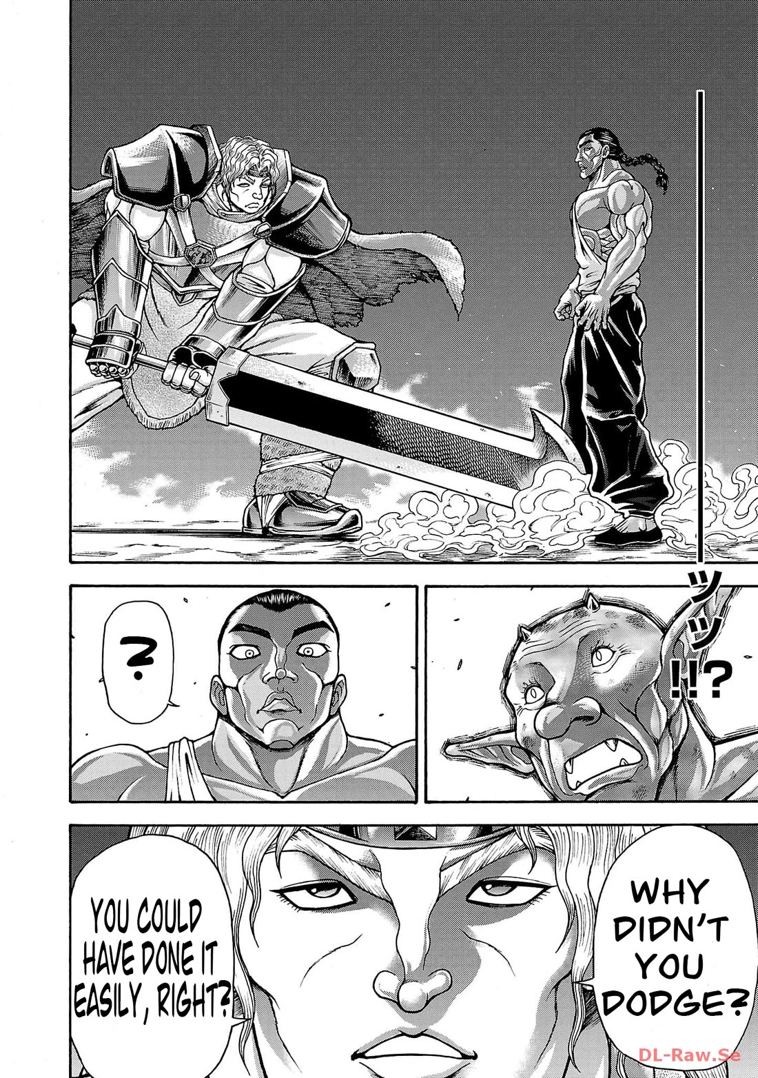 Baki Side Story - Retsu Kaioh Doesn't Mind Even if it's in another World chapter 41 page 2