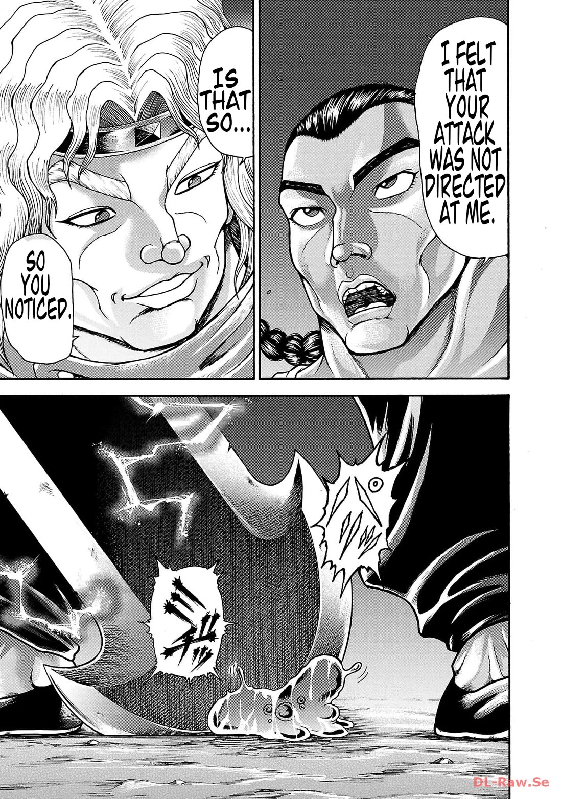 Baki Side Story - Retsu Kaioh Doesn't Mind Even if it's in another World chapter 41 page 3