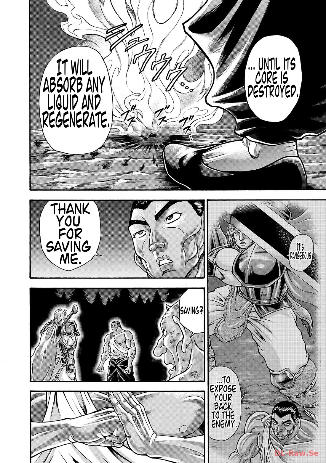 Baki Side Story - Retsu Kaioh Doesn't Mind Even if it's in another World chapter 41 page 6