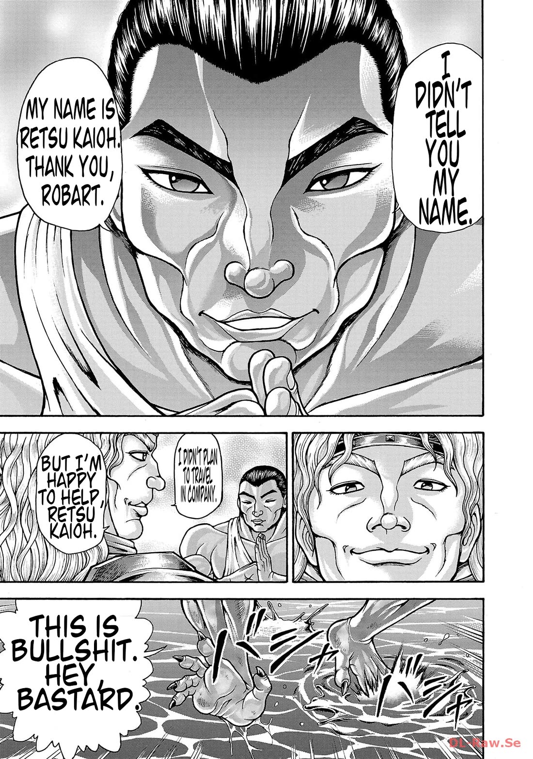 Baki Side Story - Retsu Kaioh Doesn't Mind Even if it's in another World chapter 41 page 7