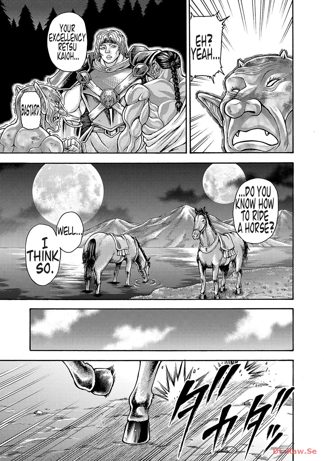 Baki Side Story - Retsu Kaioh Doesn't Mind Even if it's in another World chapter 41 page 9