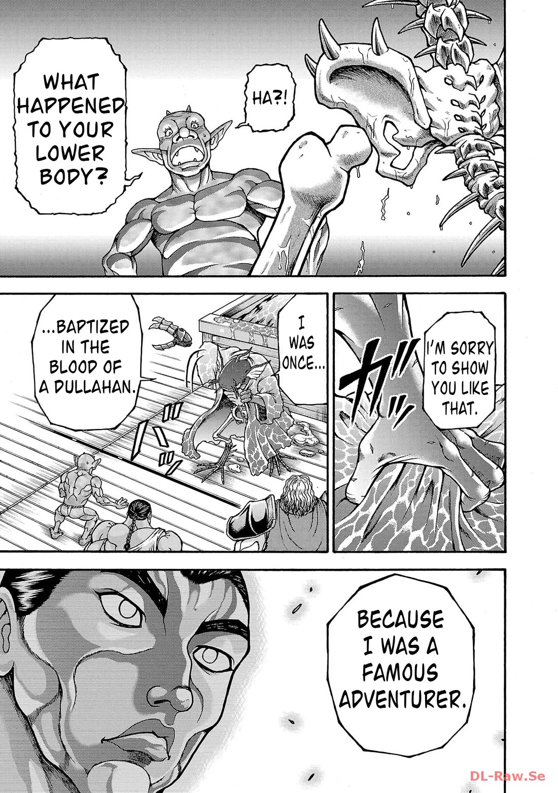 Baki Side Story - Retsu Kaioh Doesn't Mind Even if it's in another World chapter 42 page 11