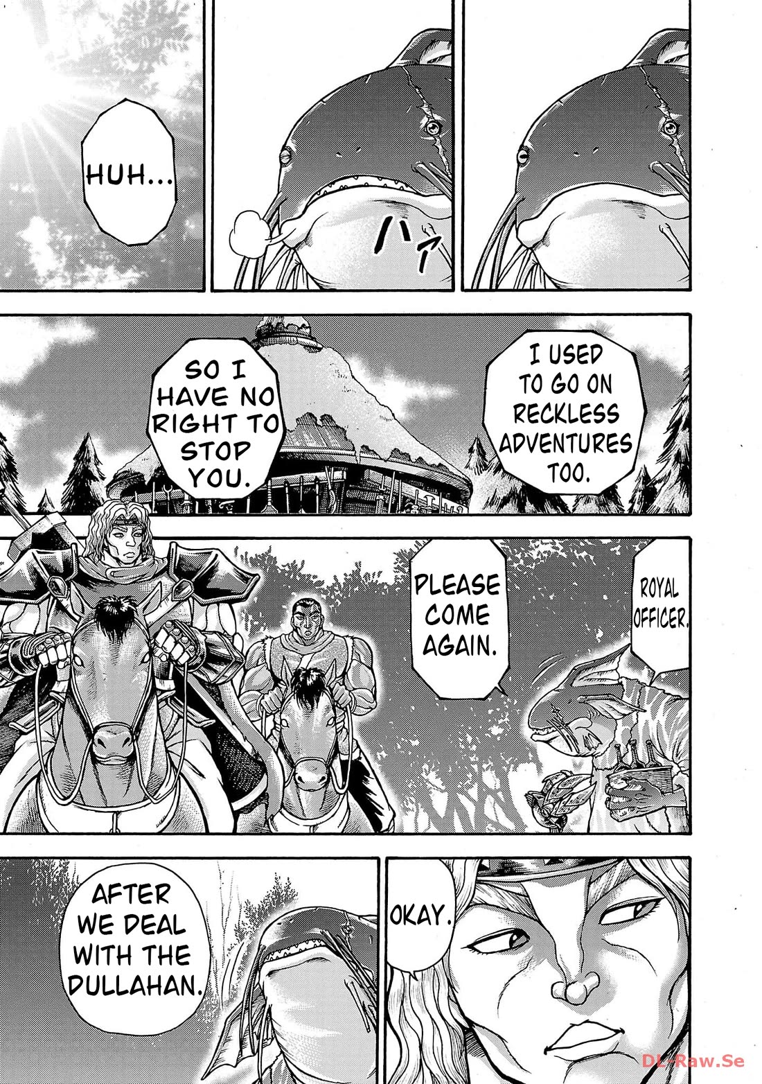 Baki Side Story - Retsu Kaioh Doesn't Mind Even if it's in another World chapter 42 page 17