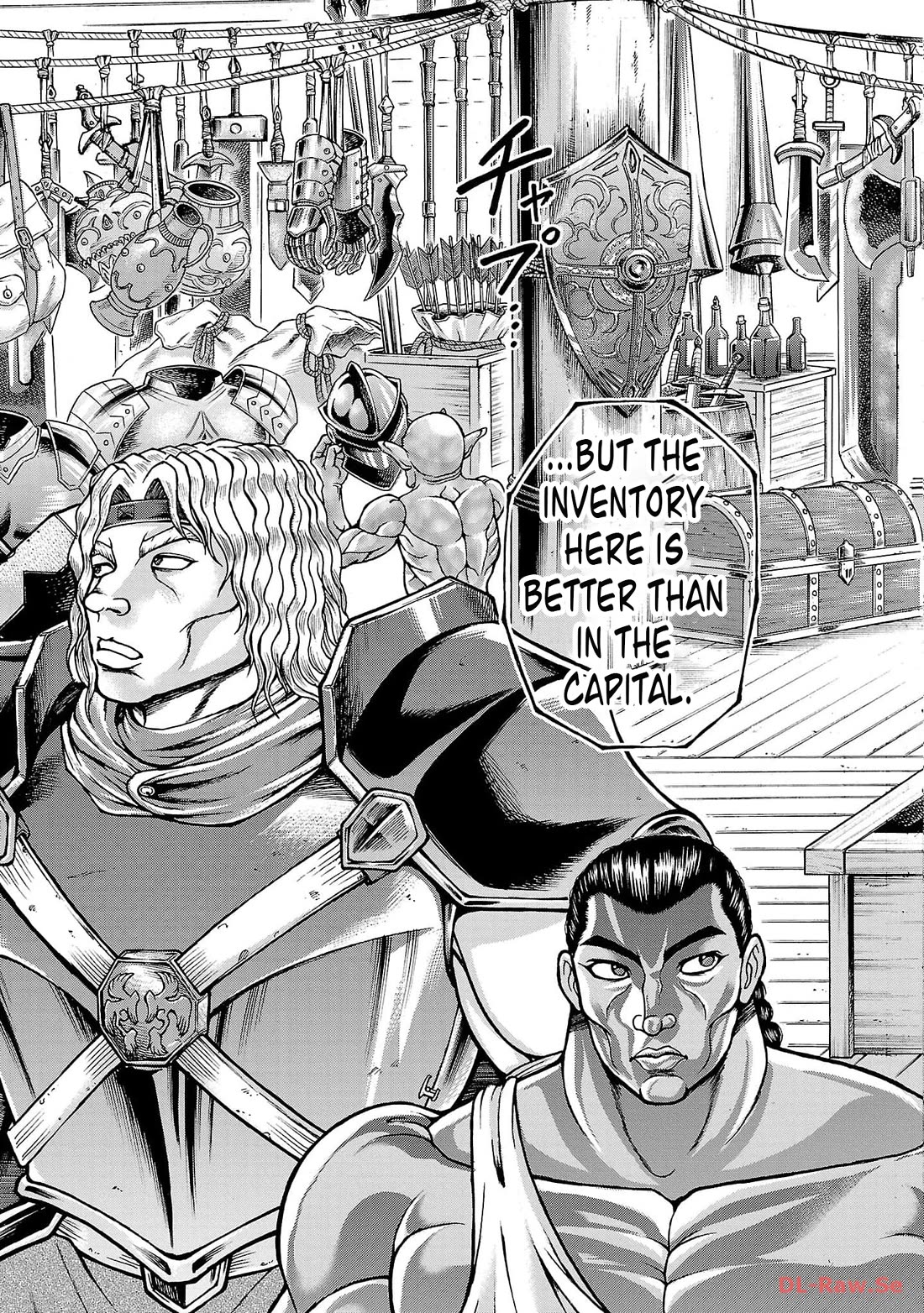 Baki Side Story - Retsu Kaioh Doesn't Mind Even if it's in another World chapter 42 page 3