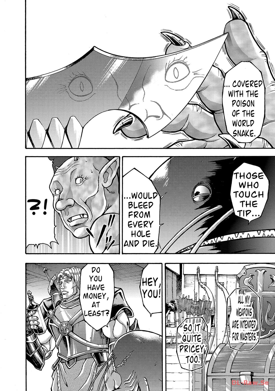 Baki Side Story - Retsu Kaioh Doesn't Mind Even if it's in another World chapter 42 page 6