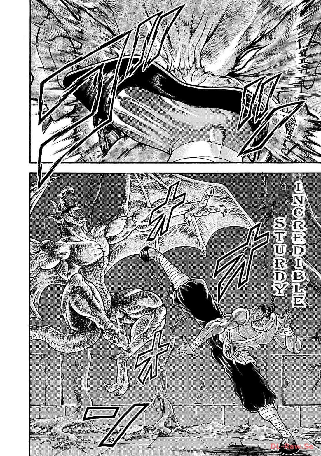 Baki Side Story - Retsu Kaioh Doesn't Mind Even if it's in another World chapter 43 page 10