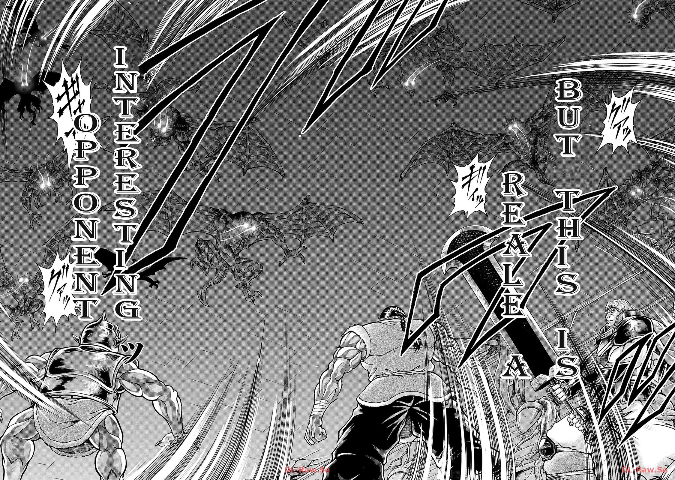 Baki Side Story - Retsu Kaioh Doesn't Mind Even if it's in another World chapter 43 page 12