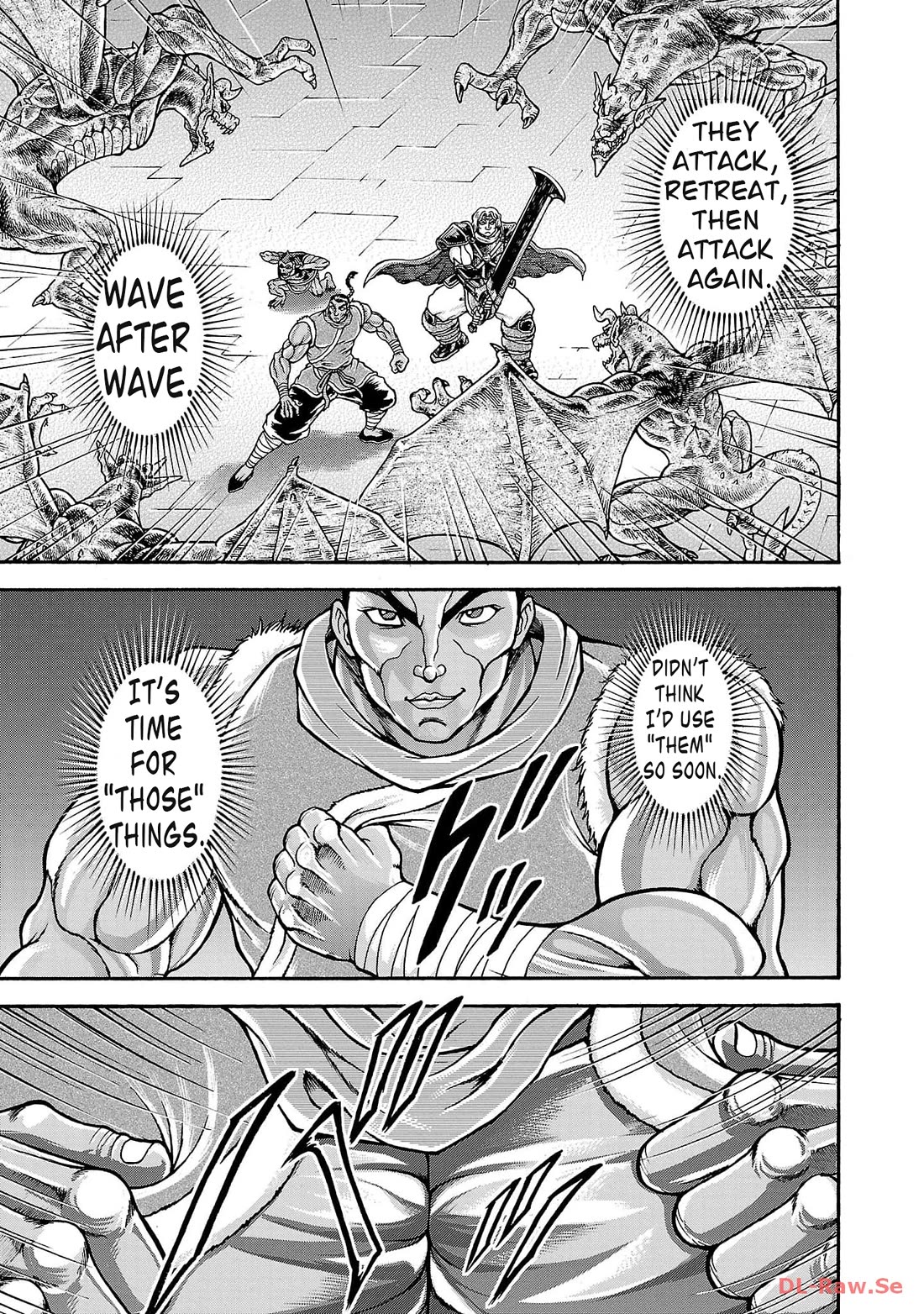 Baki Side Story - Retsu Kaioh Doesn't Mind Even if it's in another World chapter 43 page 14