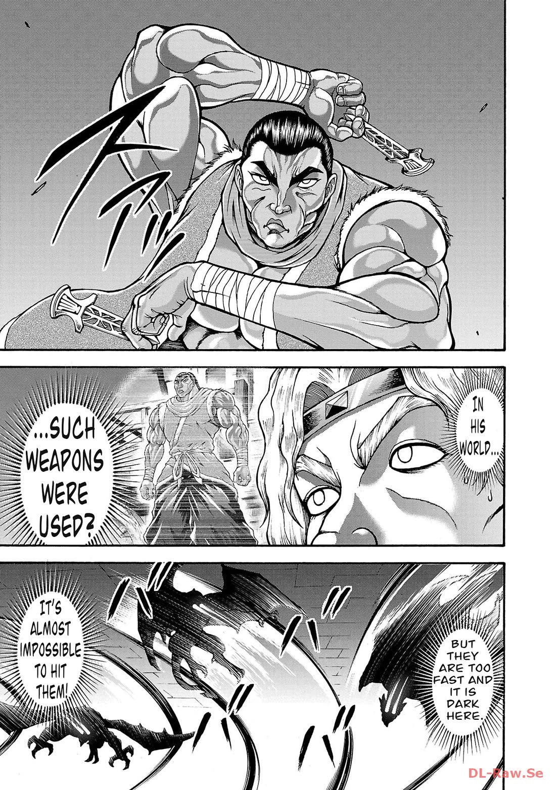 Baki Side Story - Retsu Kaioh Doesn't Mind Even if it's in another World chapter 43 page 16