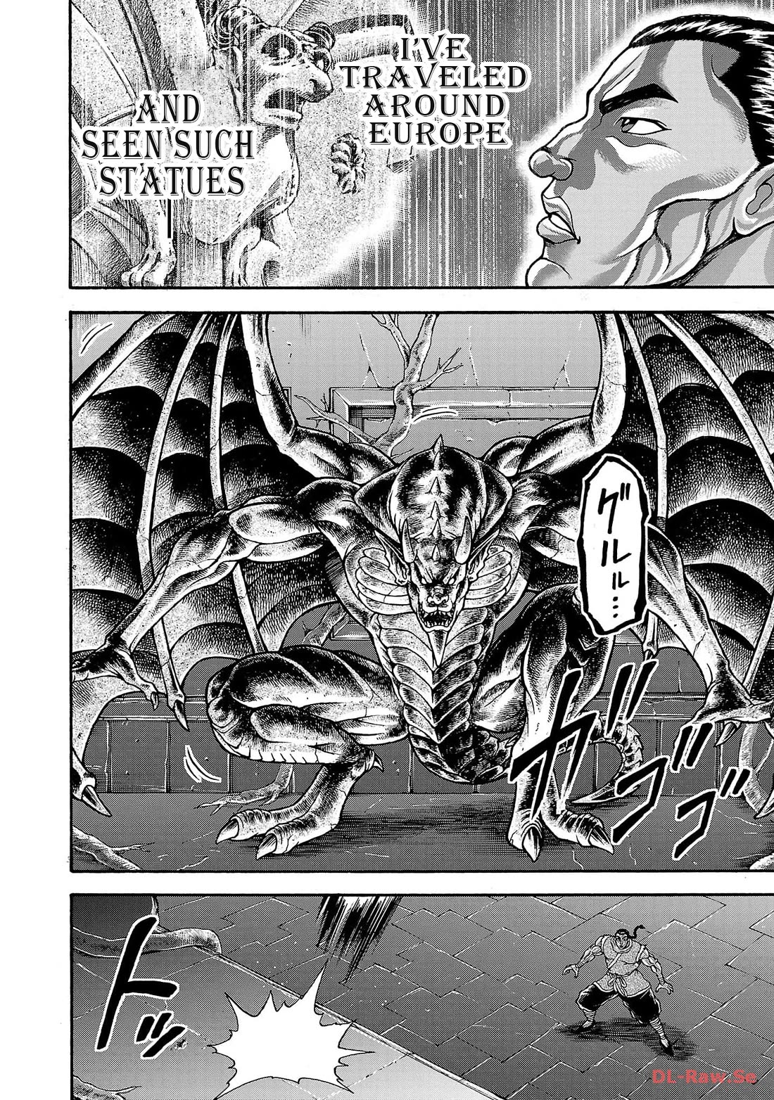 Baki Side Story - Retsu Kaioh Doesn't Mind Even if it's in another World chapter 43 page 8