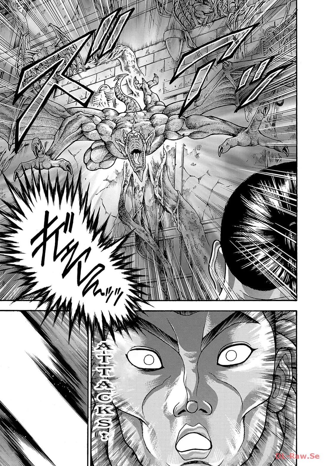 Baki Side Story - Retsu Kaioh Doesn't Mind Even if it's in another World chapter 43 page 9
