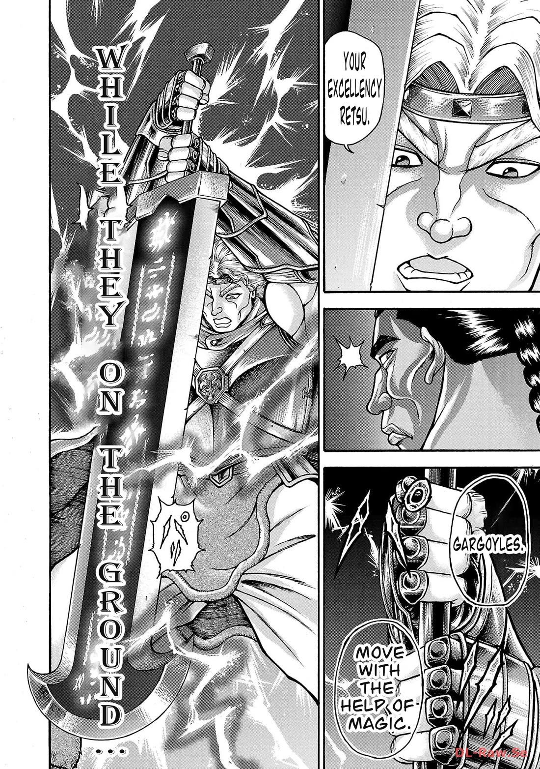 Baki Side Story - Retsu Kaioh Doesn't Mind Even if it's in another World chapter 44 page 10