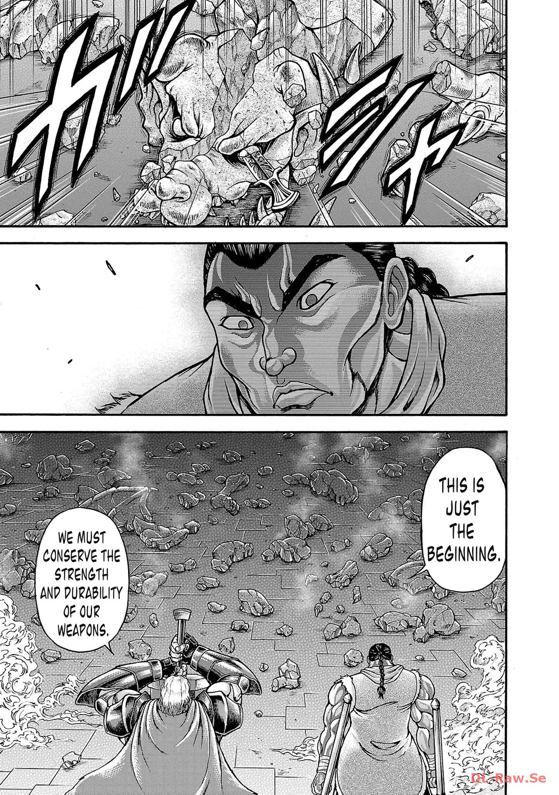 Baki Side Story - Retsu Kaioh Doesn't Mind Even if it's in another World chapter 44 page 13