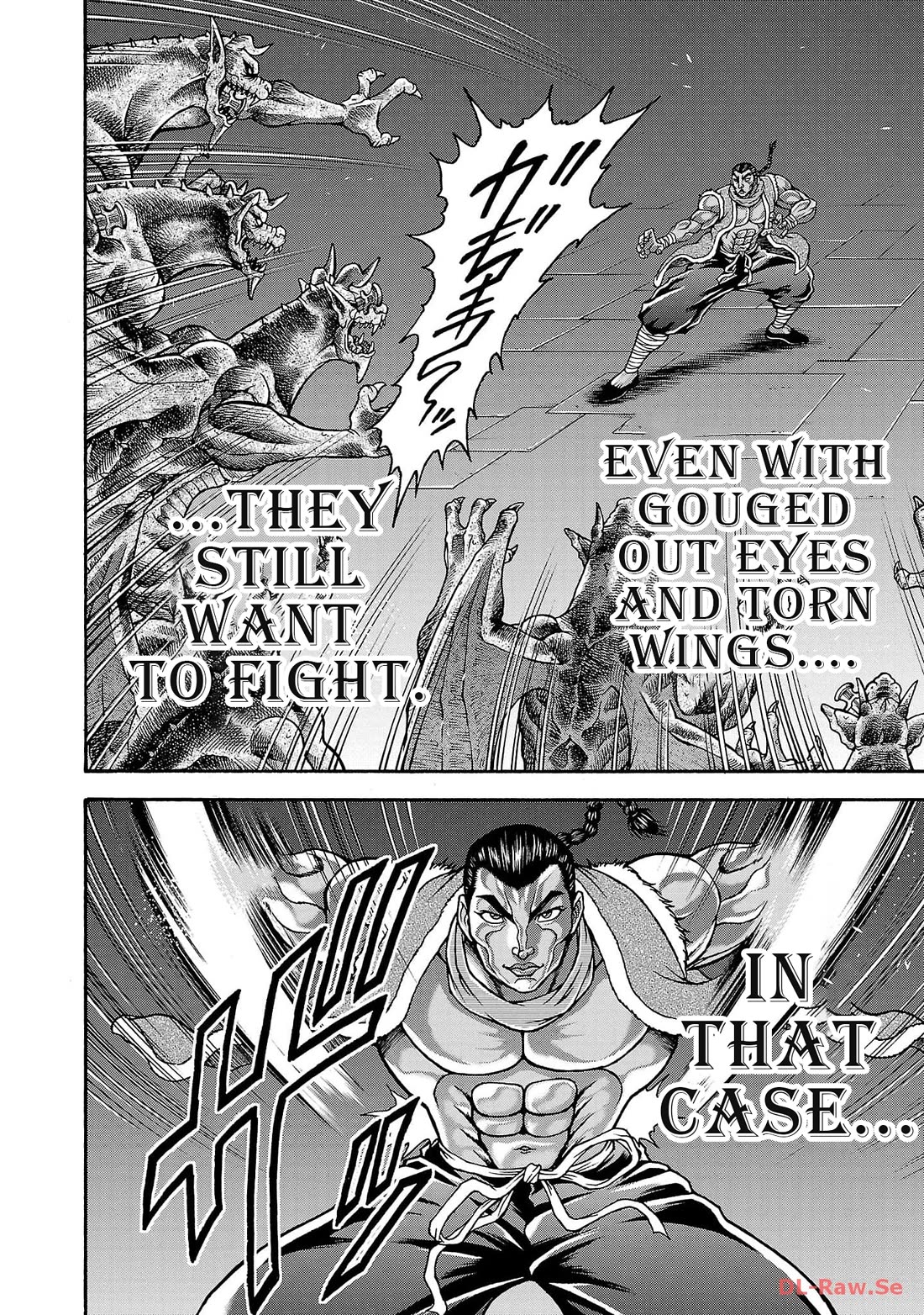 Baki Side Story - Retsu Kaioh Doesn't Mind Even if it's in another World chapter 44 page 6