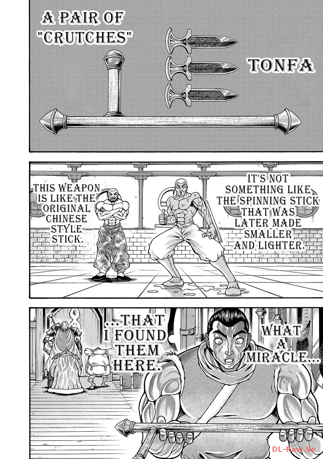 Baki Side Story - Retsu Kaioh Doesn't Mind Even if it's in another World chapter 44 page 8