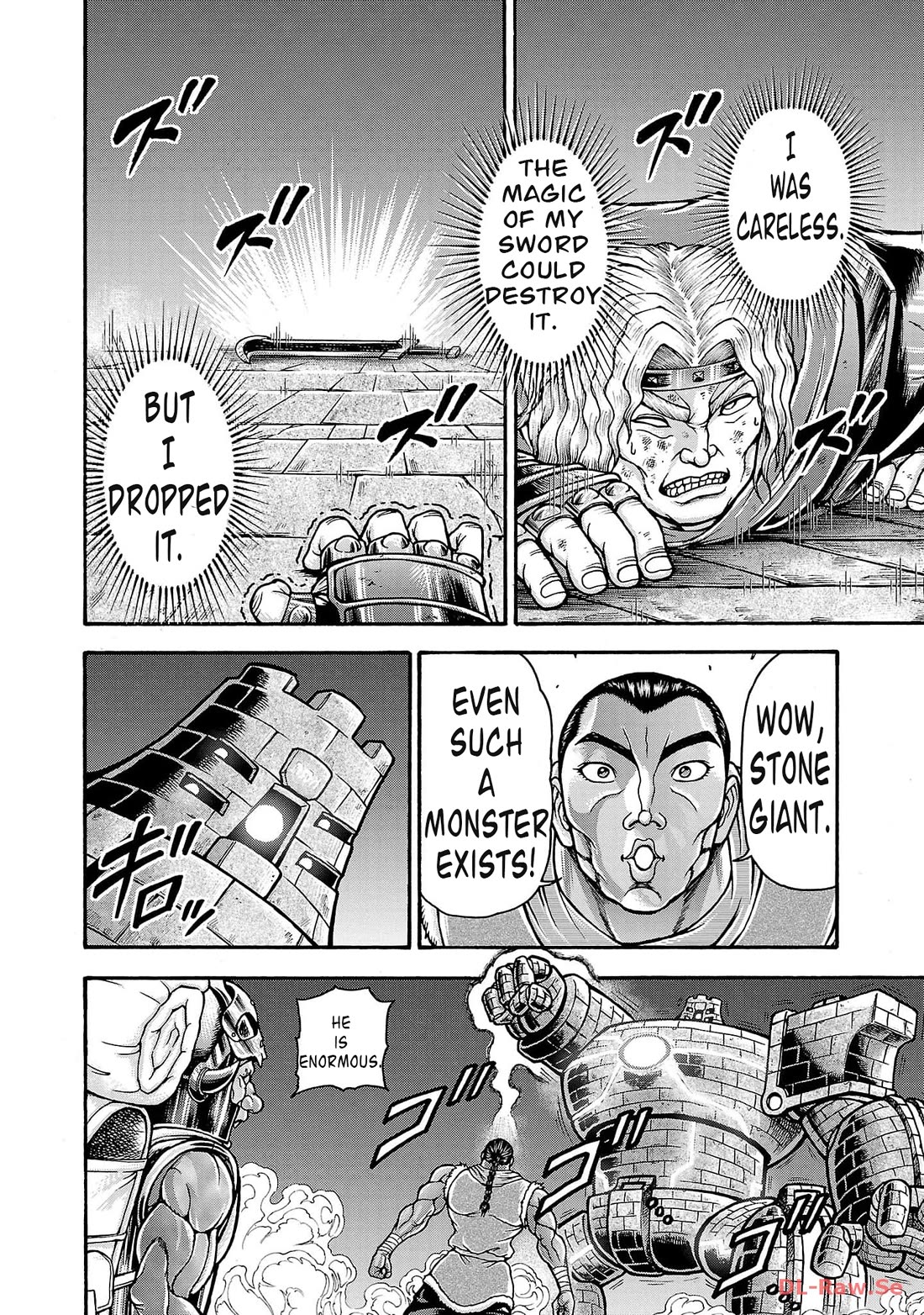 Baki Side Story - Retsu Kaioh Doesn't Mind Even if it's in another World chapter 45 page 11