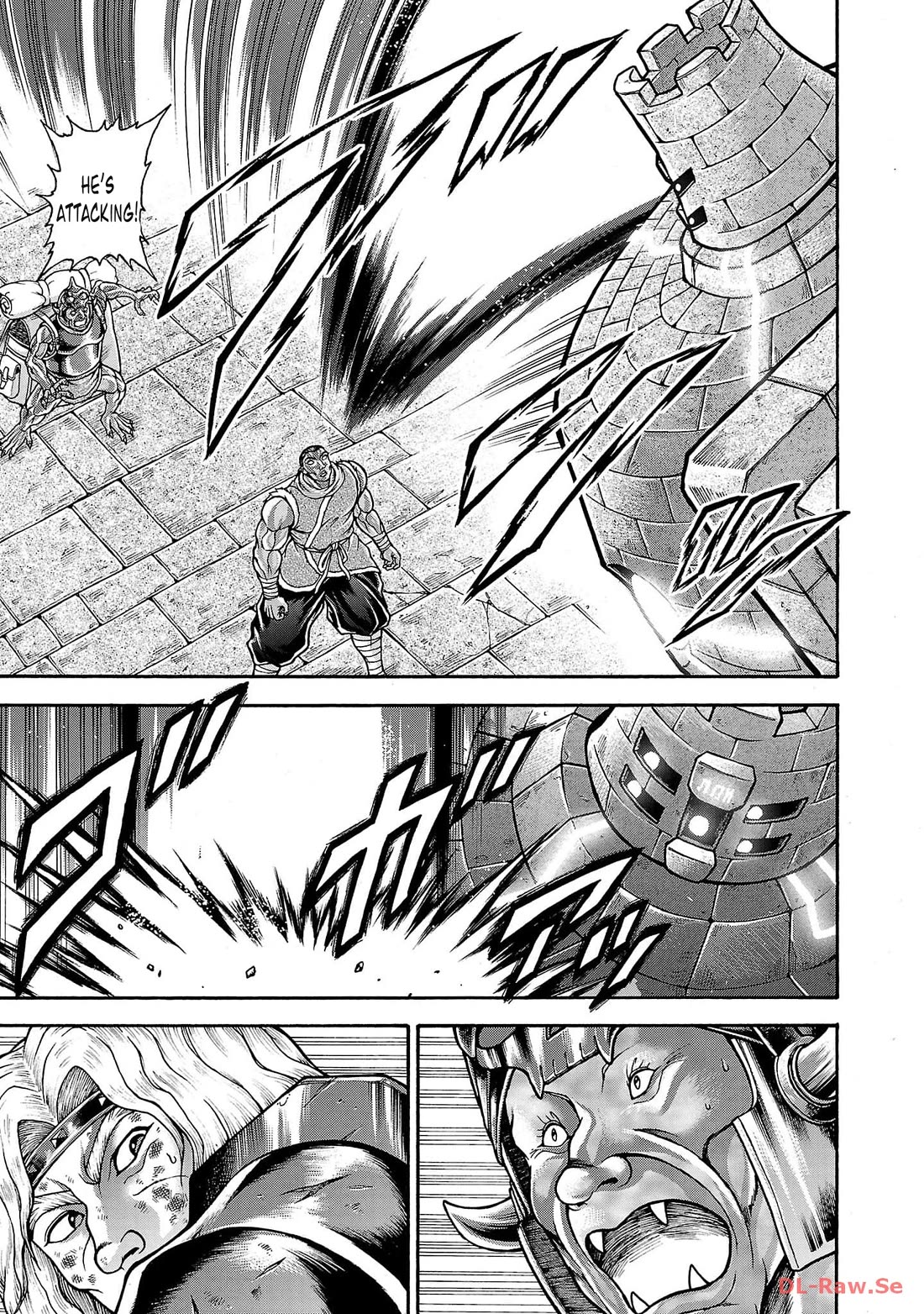 Baki Side Story - Retsu Kaioh Doesn't Mind Even if it's in another World chapter 45 page 12