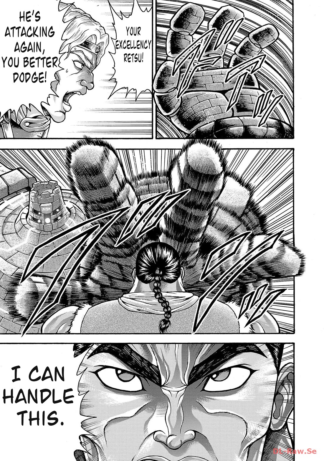 Baki Side Story - Retsu Kaioh Doesn't Mind Even if it's in another World chapter 45 page 14