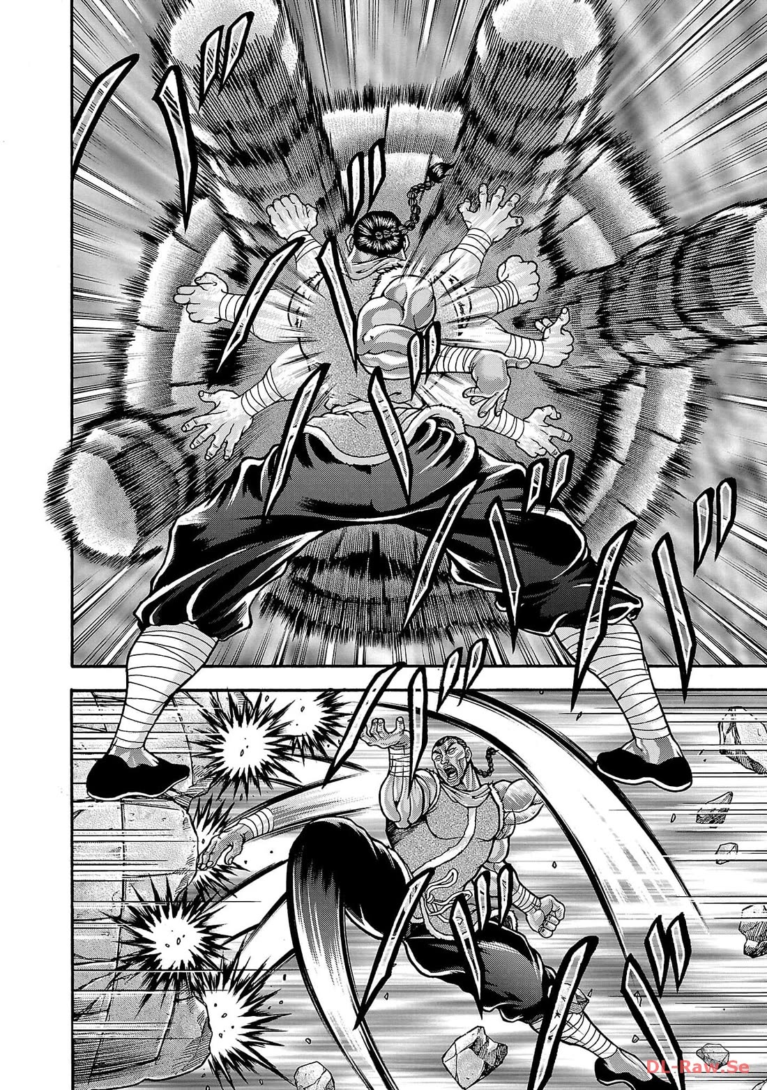 Baki Side Story - Retsu Kaioh Doesn't Mind Even if it's in another World chapter 45 page 15