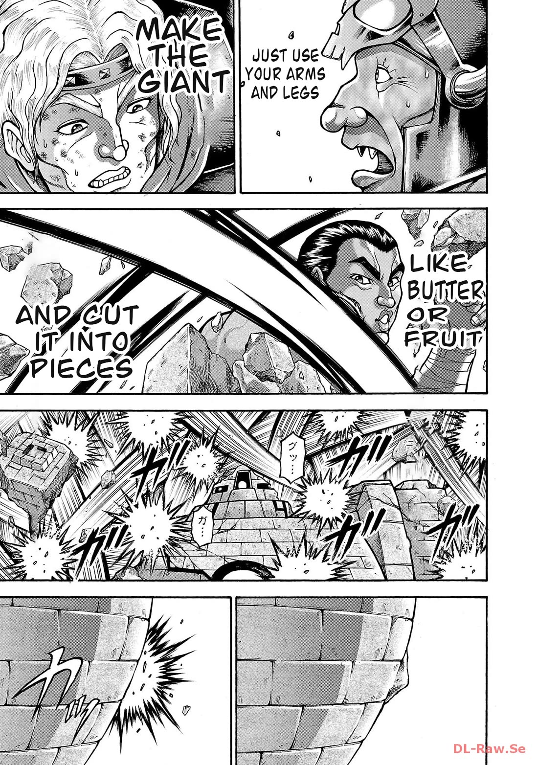 Baki Side Story - Retsu Kaioh Doesn't Mind Even if it's in another World chapter 45 page 16