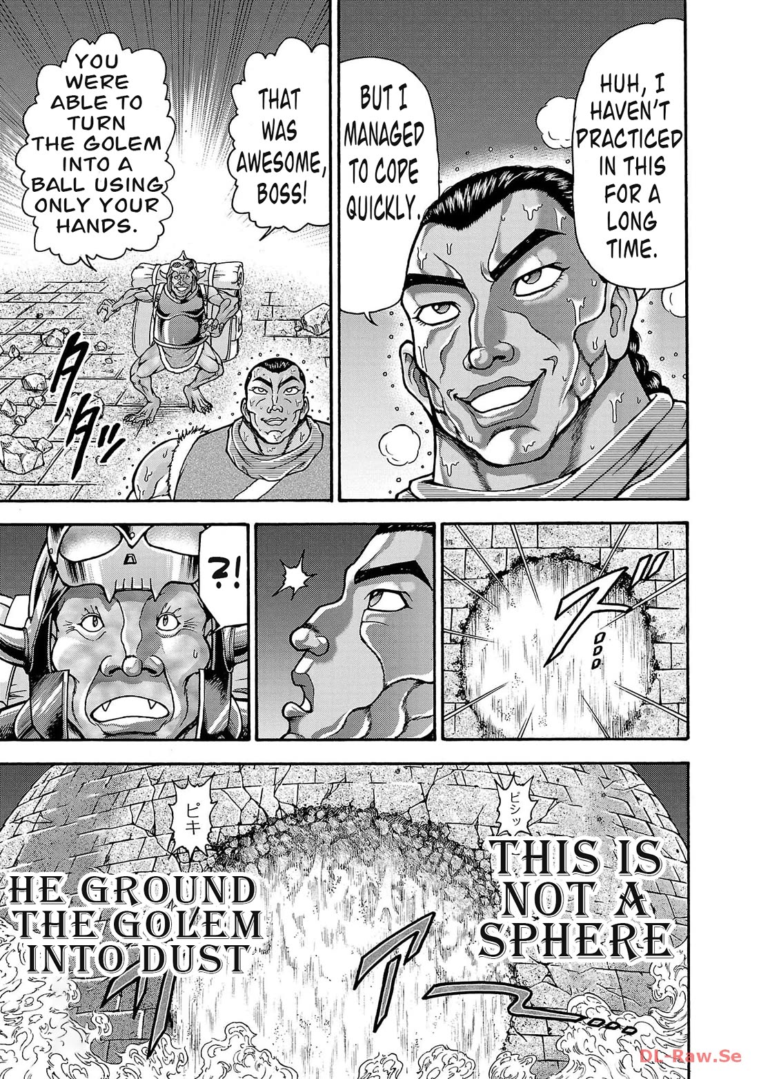 Baki Side Story - Retsu Kaioh Doesn't Mind Even if it's in another World chapter 45 page 18