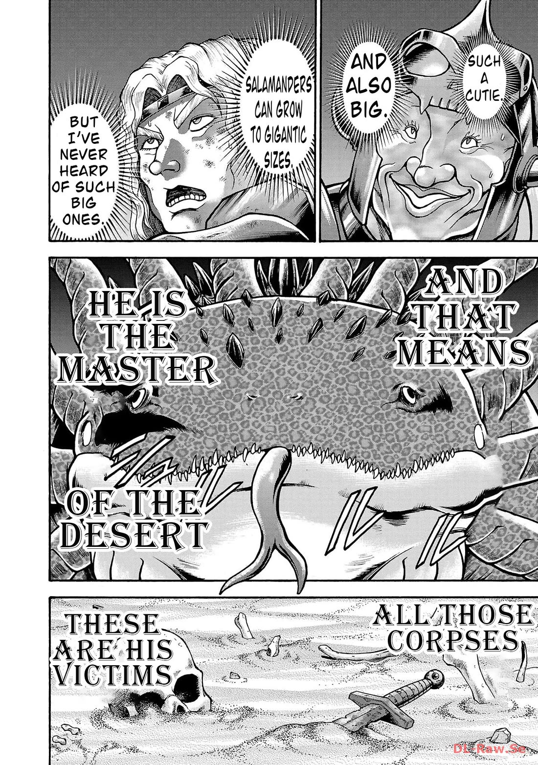 Baki Side Story - Retsu Kaioh Doesn't Mind Even if it's in another World chapter 46 page 12