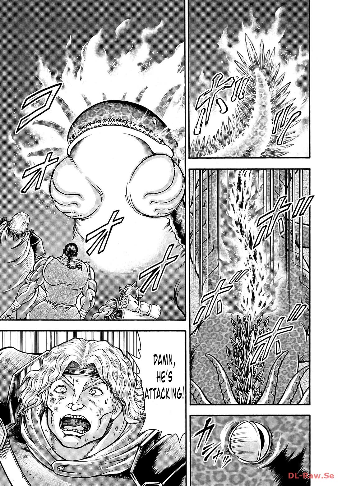 Baki Side Story - Retsu Kaioh Doesn't Mind Even if it's in another World chapter 46 page 13