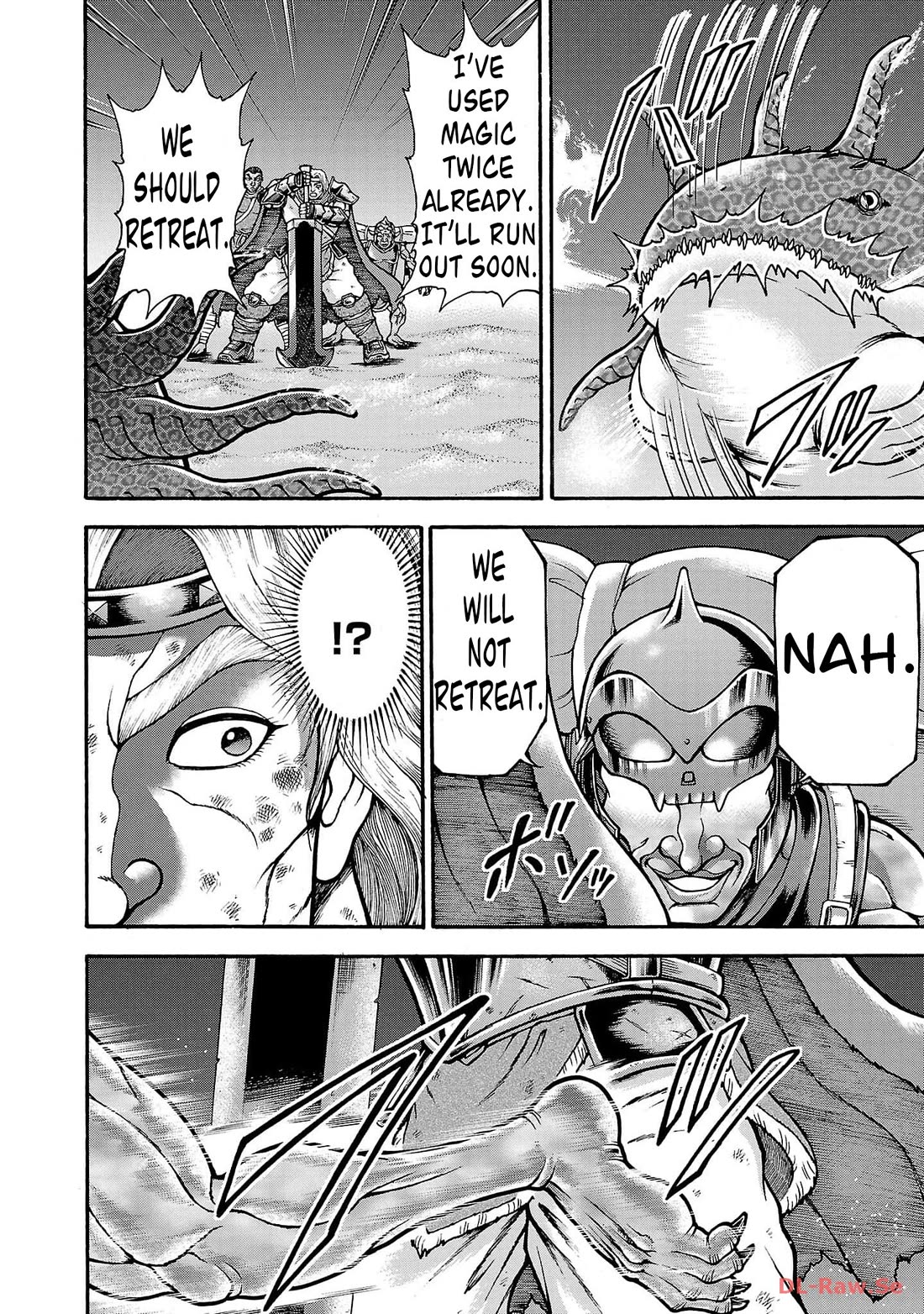 Baki Side Story - Retsu Kaioh Doesn't Mind Even if it's in another World chapter 46 page 16