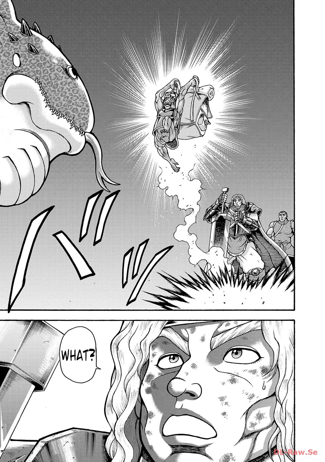 Baki Side Story - Retsu Kaioh Doesn't Mind Even if it's in another World chapter 46 page 17