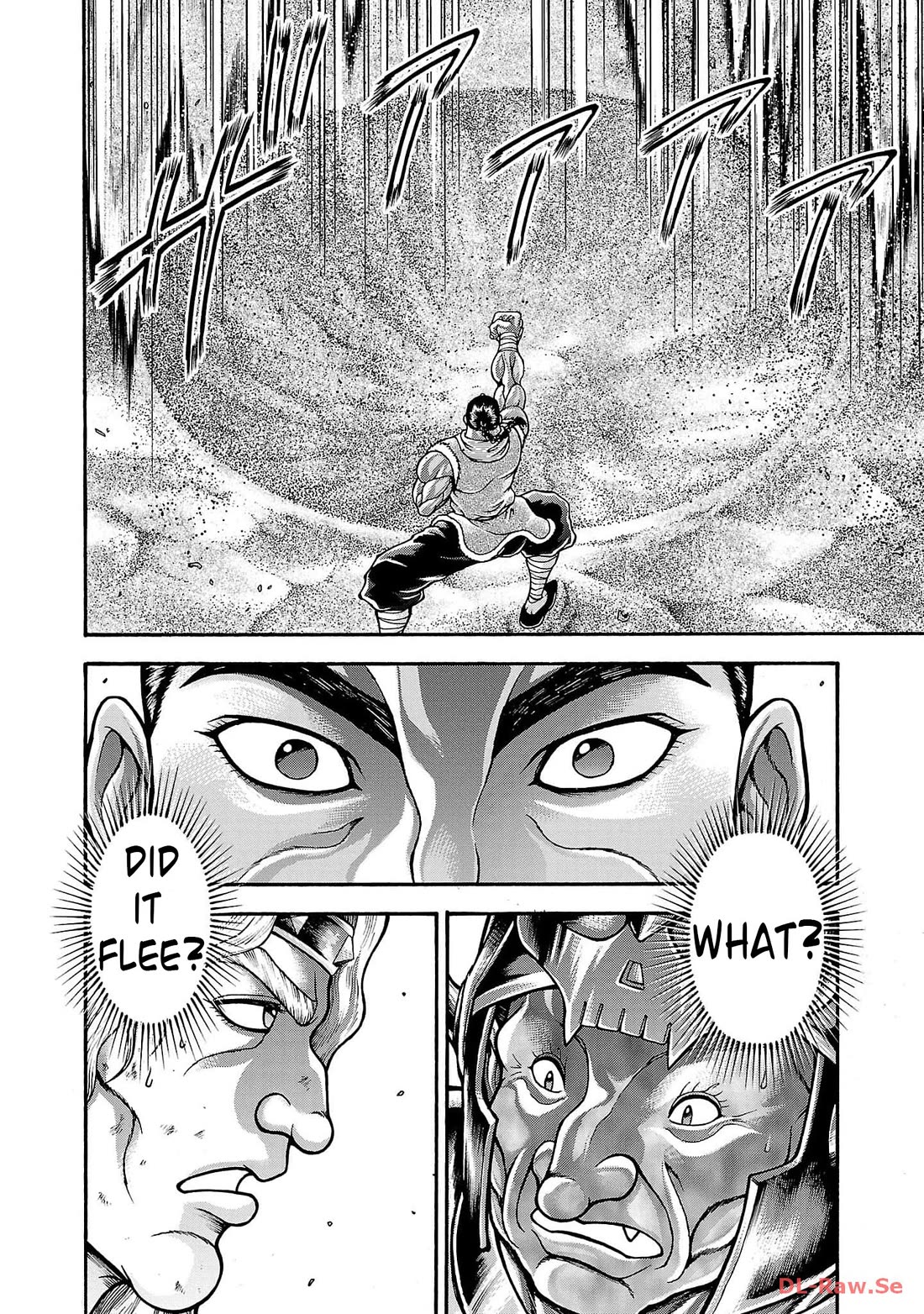 Baki Side Story - Retsu Kaioh Doesn't Mind Even if it's in another World chapter 46 page 9
