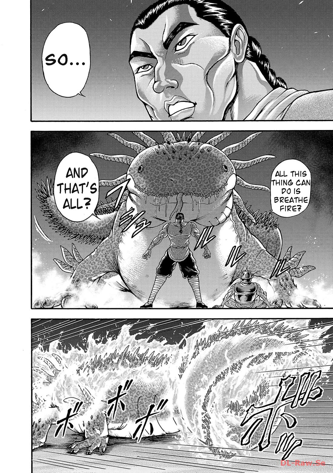 Baki Side Story - Retsu Kaioh Doesn't Mind Even if it's in another World chapter 47 page 8