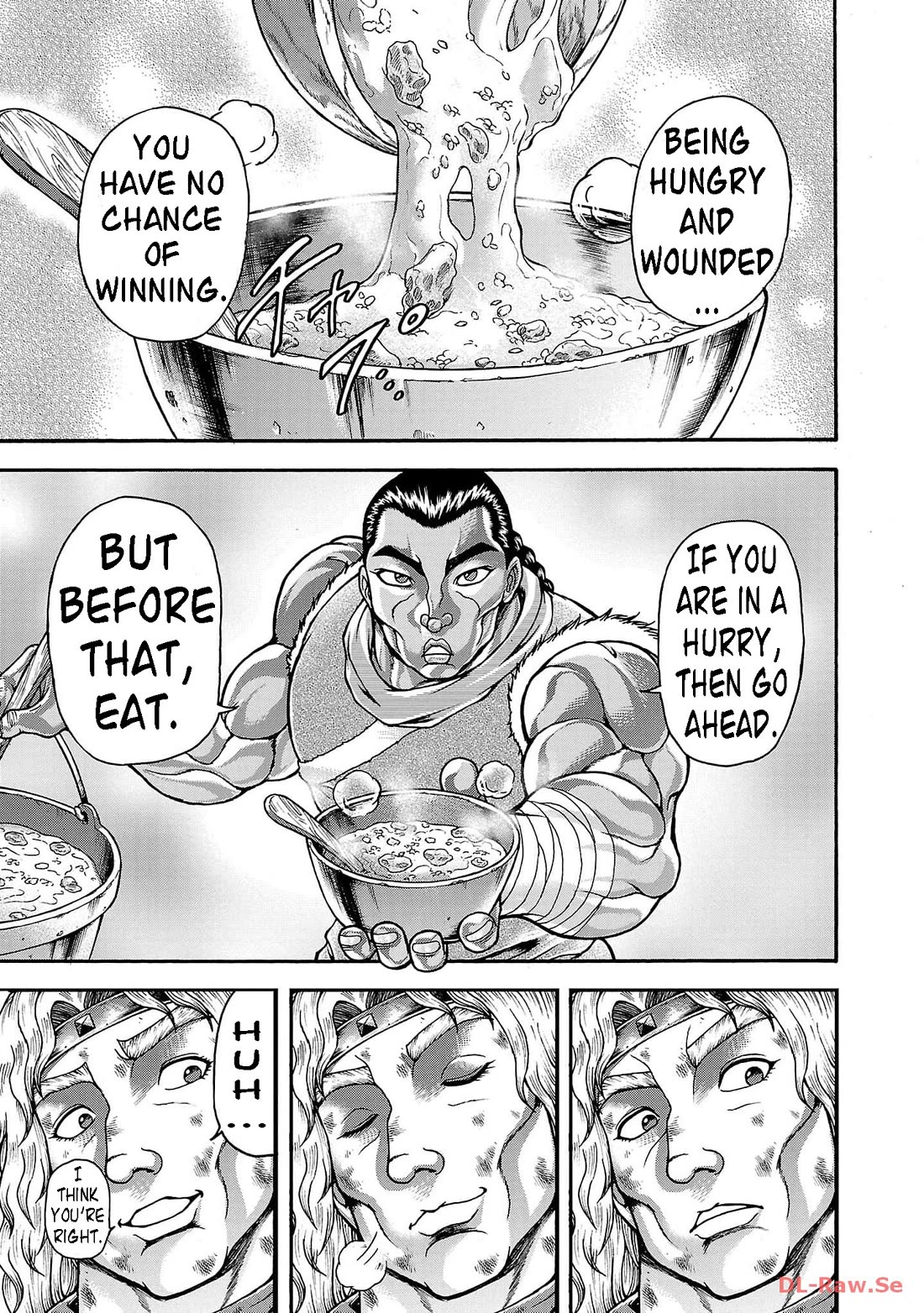 Baki Side Story - Retsu Kaioh Doesn't Mind Even if it's in another World chapter 48 page 11