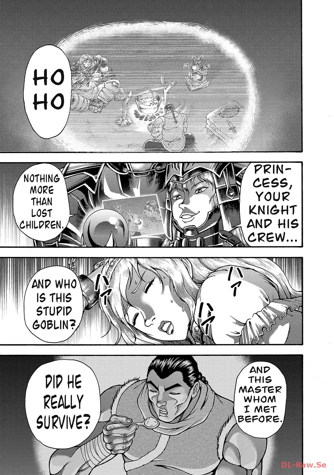 Baki Side Story - Retsu Kaioh Doesn't Mind Even if it's in another World chapter 48 page 13