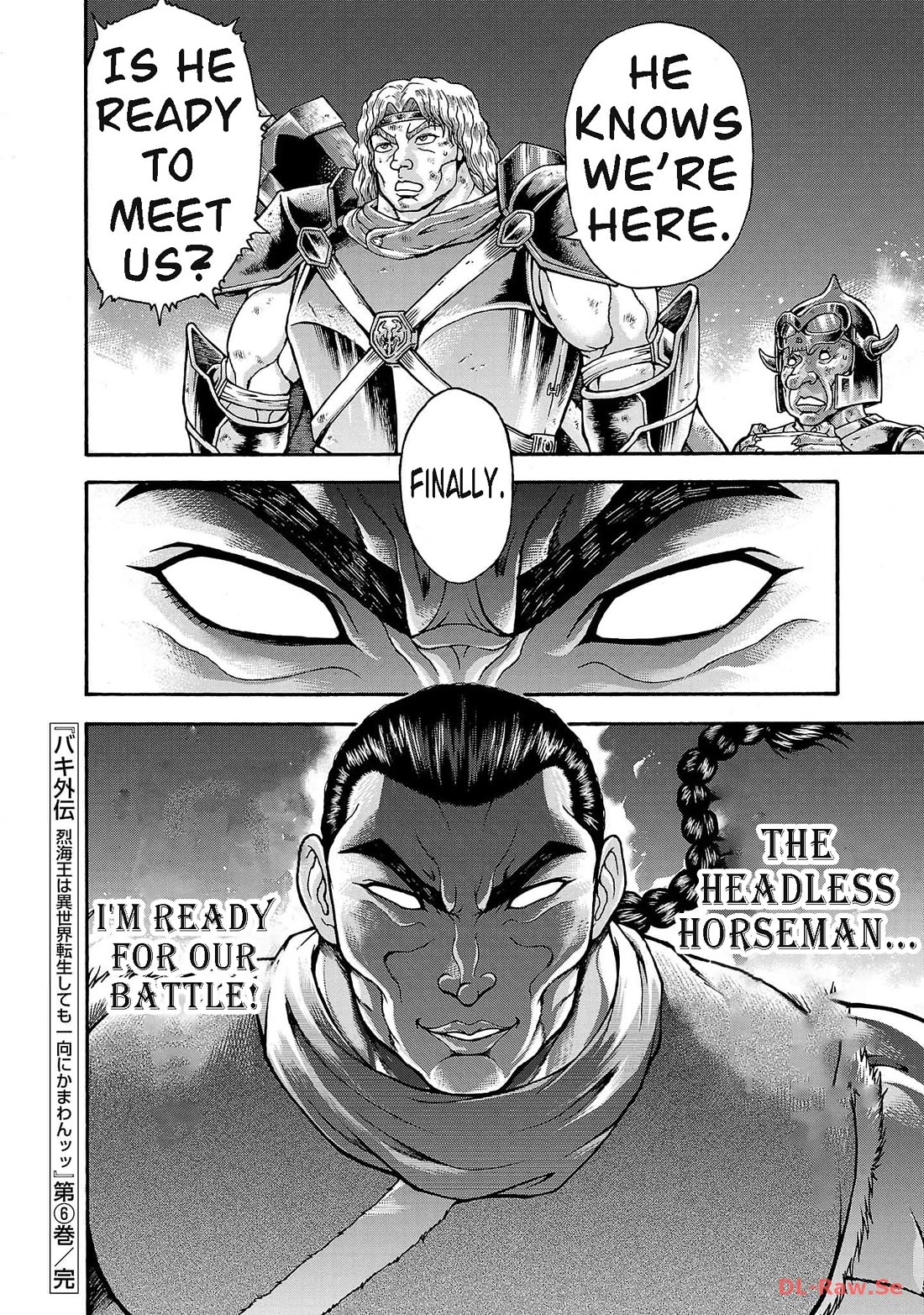 Baki Side Story - Retsu Kaioh Doesn't Mind Even if it's in another World chapter 48 page 19