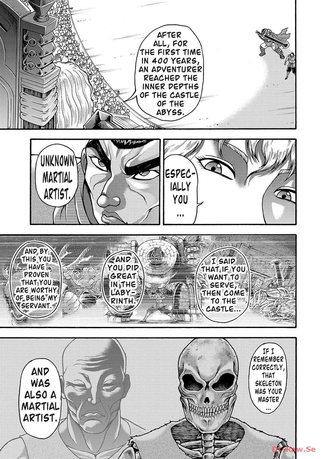 Baki Side Story - Retsu Kaioh Doesn't Mind Even if it's in another World chapter 49 page 10