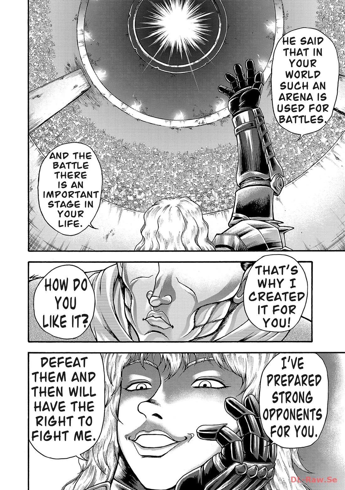 Baki Side Story - Retsu Kaioh Doesn't Mind Even if it's in another World chapter 49 page 11