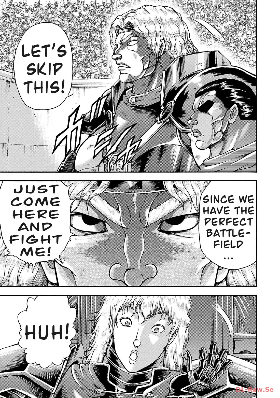 Baki Side Story - Retsu Kaioh Doesn't Mind Even if it's in another World chapter 49 page 12