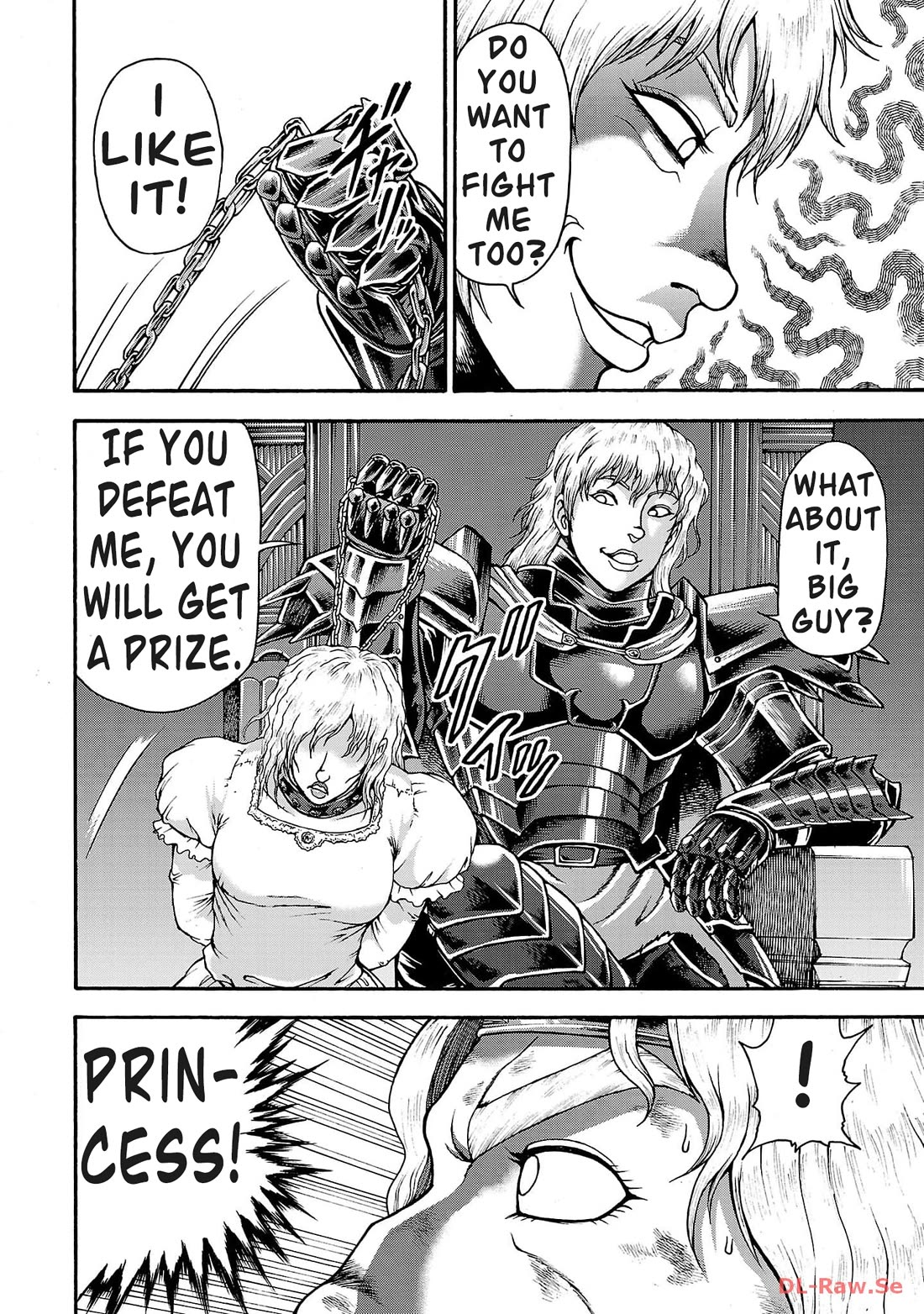 Baki Side Story - Retsu Kaioh Doesn't Mind Even if it's in another World chapter 49 page 13