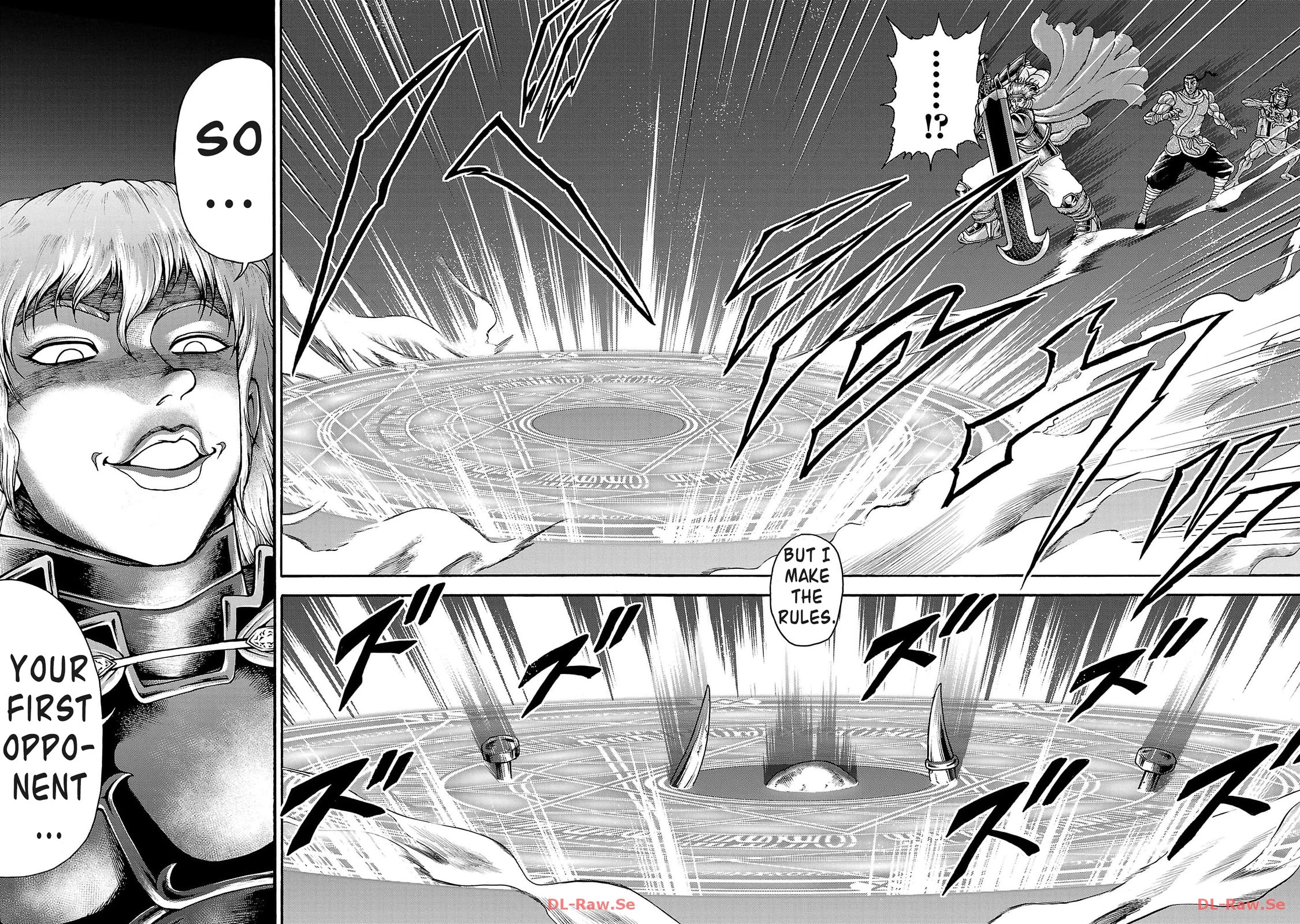 Baki Side Story - Retsu Kaioh Doesn't Mind Even if it's in another World chapter 49 page 15