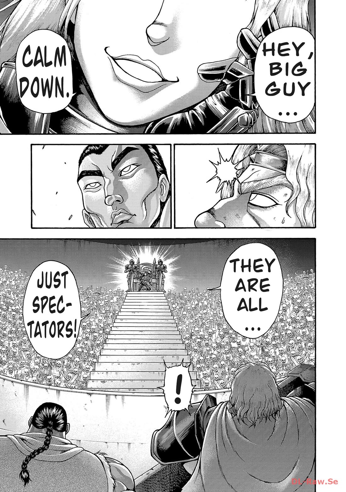 Baki Side Story - Retsu Kaioh Doesn't Mind Even if it's in another World chapter 49 page 8