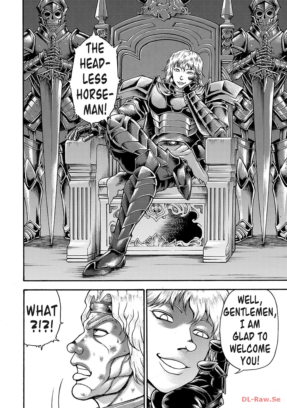 Baki Side Story - Retsu Kaioh Doesn't Mind Even if it's in another World chapter 49 page 9