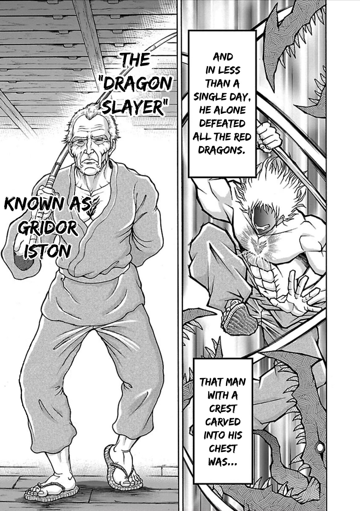 Baki Side Story - Retsu Kaioh Doesn't Mind Even if it's in another World chapter 5 page 10
